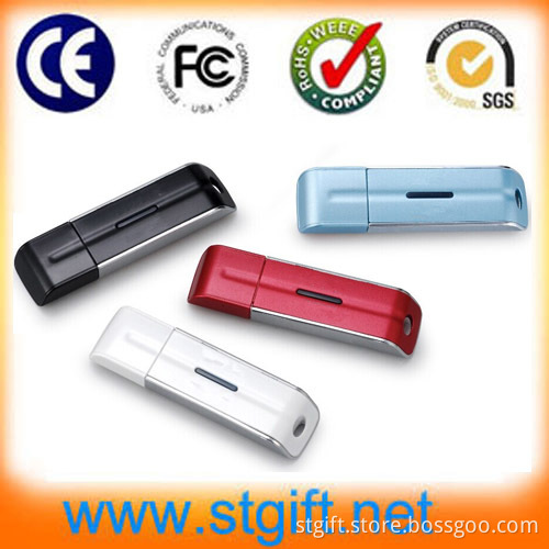 Promotional Plastic USB Driver with 32GB USB Flash Memory